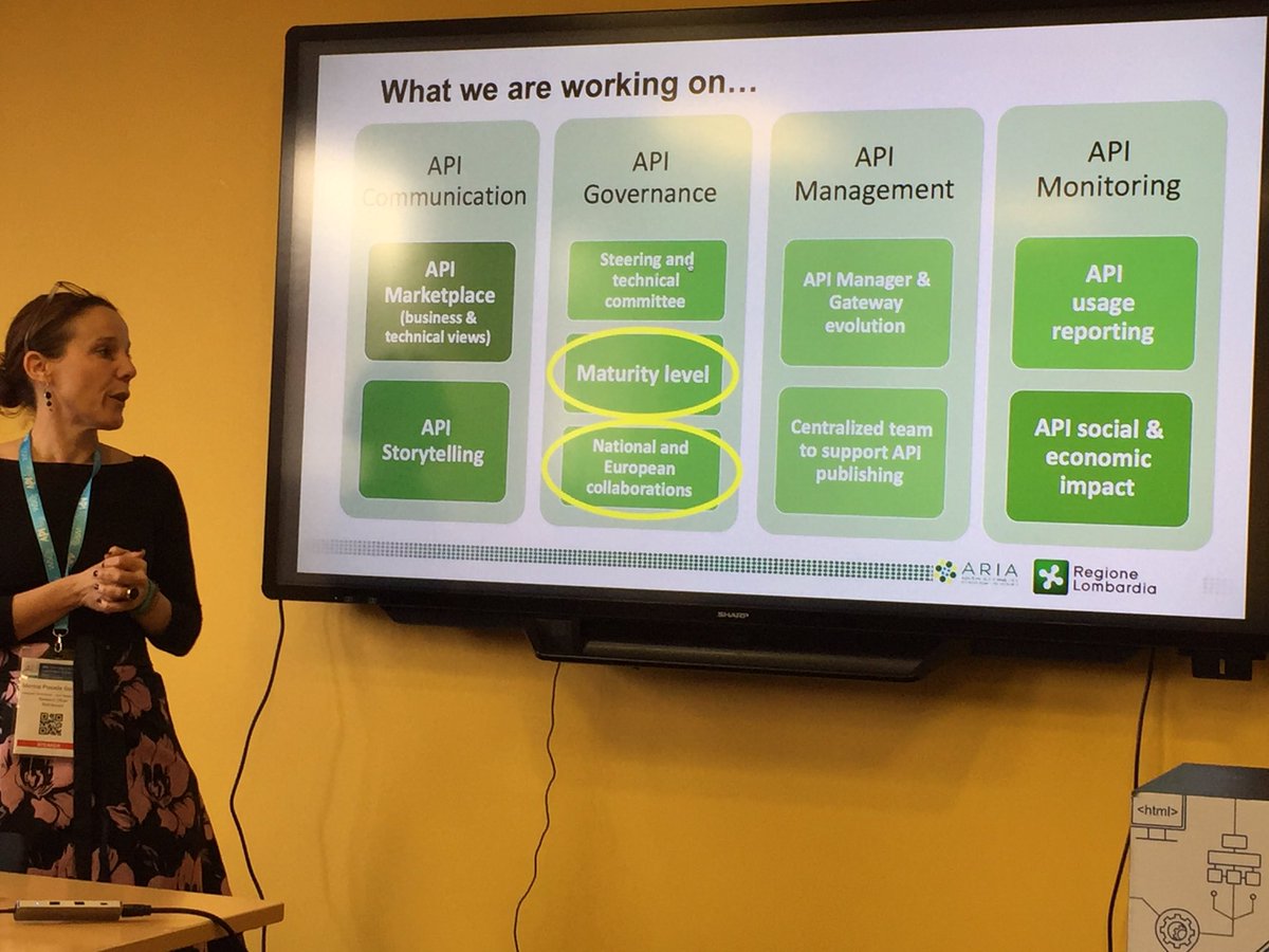 HerveCaumont's tweet photo. Why APIs ? A story from Regione Lombardia after track record of 10 years of open Geoservices 
#APIdaysParis2019 https://t.co/EvZknNlyum