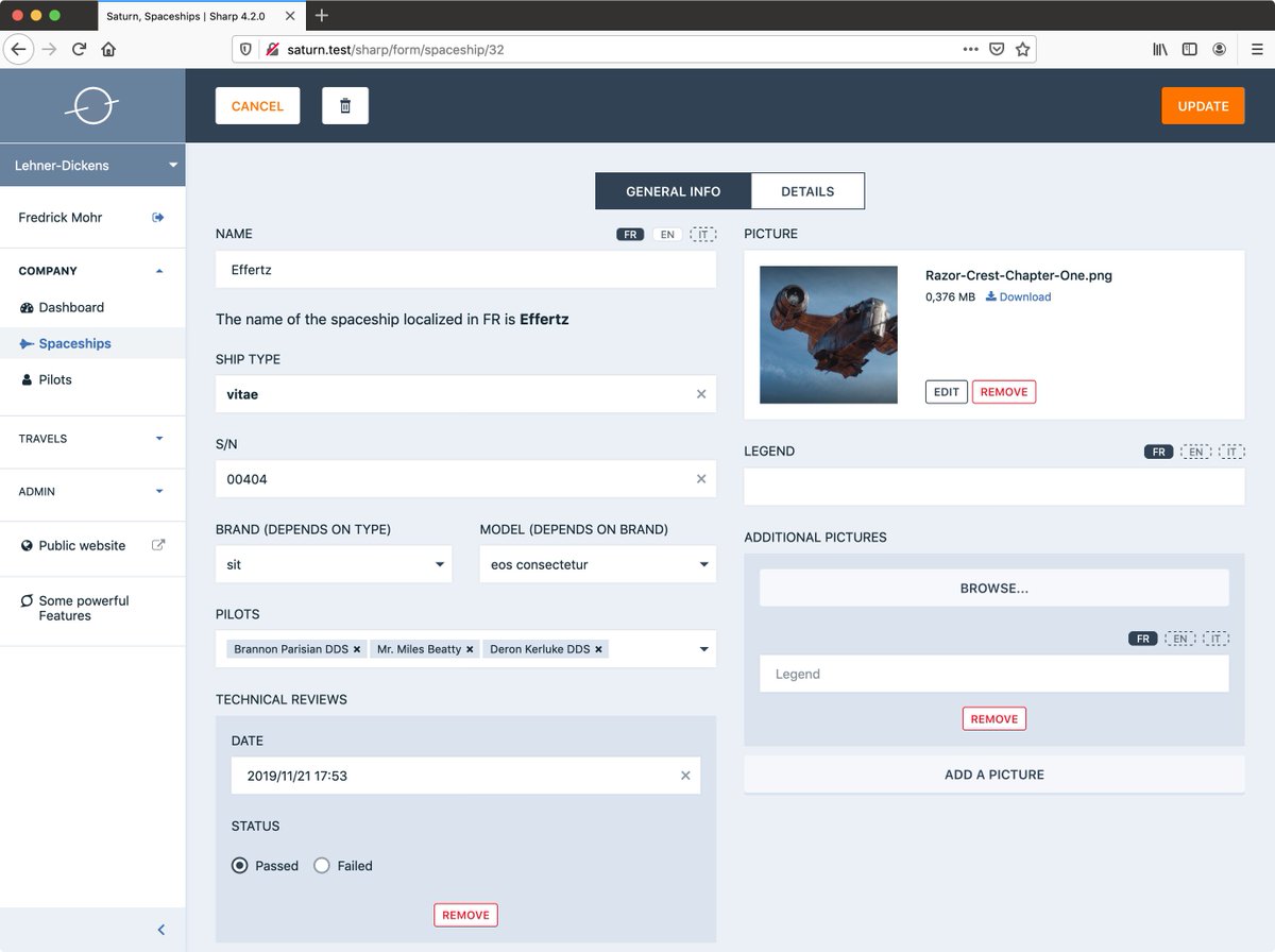 dvlpp's tweet image. After a looong development, we finally published the Show pages feature in Sharp for Laravel 4.2 🎊. Here's the announcement post: medium.com/code16/sharp-f… #laravel #laravelpackage #sharp