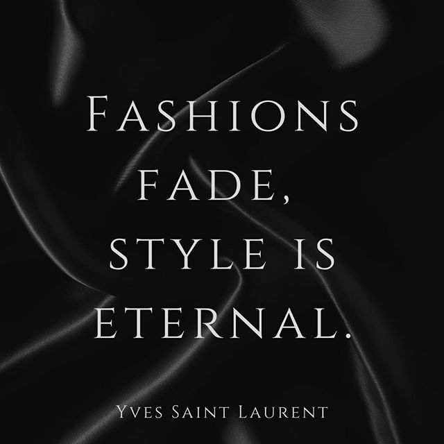AlbatrossCX's tweet photo. Fashions fade, style is eternal. ⠀
Yves Saint Laurent #YSL⠀
#WEDNESDAYWISDOM  #WEDNESDAYgrind https://t.co/CUXx5n2GkJ
