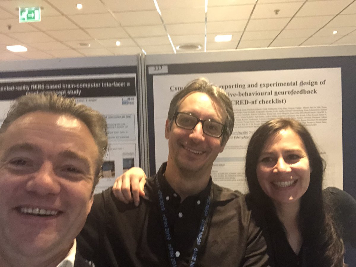Brainclinics's tweet photo. Had a great symposium on EEG neurofeedback @rtFIN2019 together with @neuromeditate @s_geppert Glad to have some EEG work in between all the fMRI and fNIRS neurofeedback work! https://t.co/XJaqIXyuz2