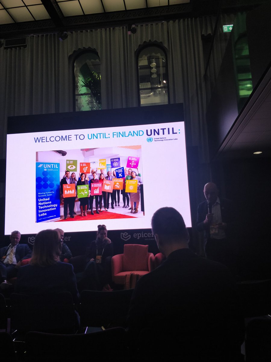 VenGandikota's tweet photo. Birgit Nevala from @Finnpartnership and @theRaziLatif from @UNTILabs Finland on how collaboration with @BusinessFinland @FingoFi will leverage impact businesses to internationalize and help deliver #UN #SDGs - #BEAMprogram. Look forward to engaging these actors in coming months https://t.co/LhyHUL0O1f