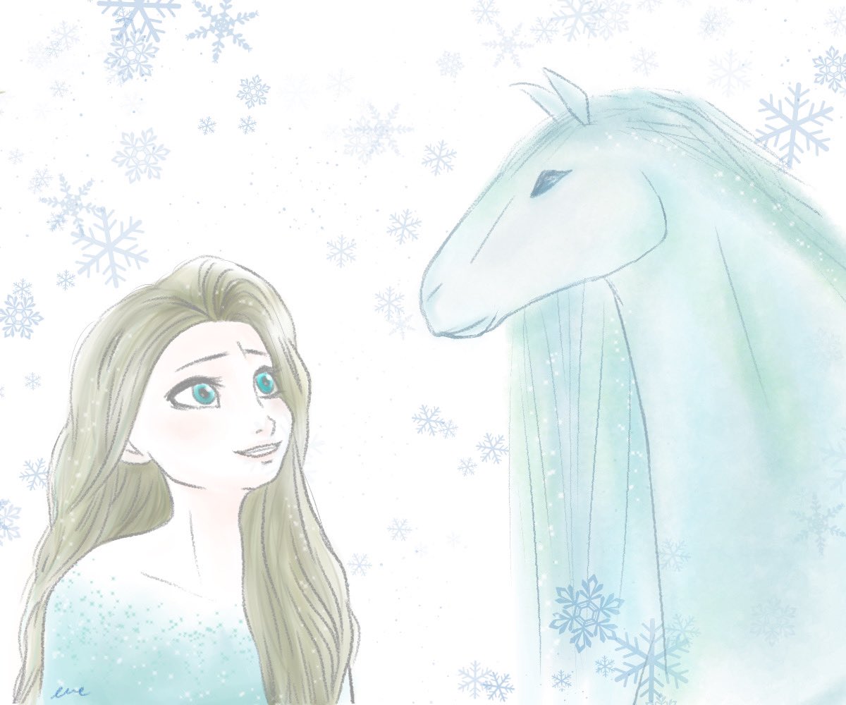 100 品質 アナと雪の女王２ エルサ似顔絵 絵画