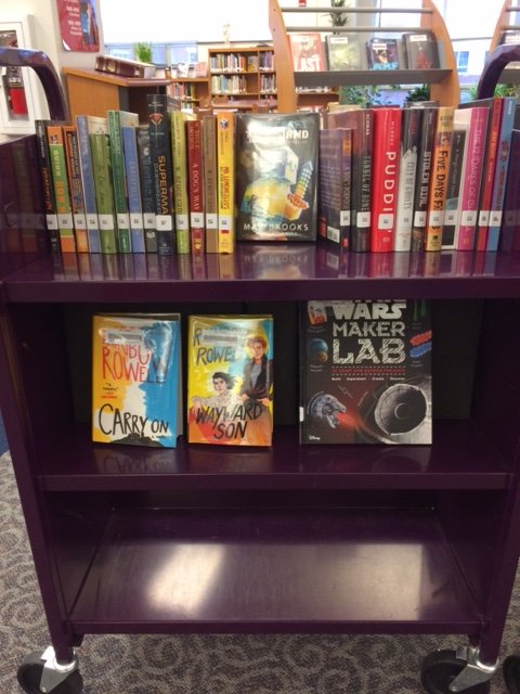 MMS_Library's tweet photo. Calling all readers! Come to the @MMS_Library to check out our most recent additions to our collection! Non-fiction, fiction, graphic novels, you name it! Many additions from S suggestions from last month's @Scholastic Book Fair, too. #masdlibrary #masdproud #readersareleaders https://t.co/gIjtTAHGpL