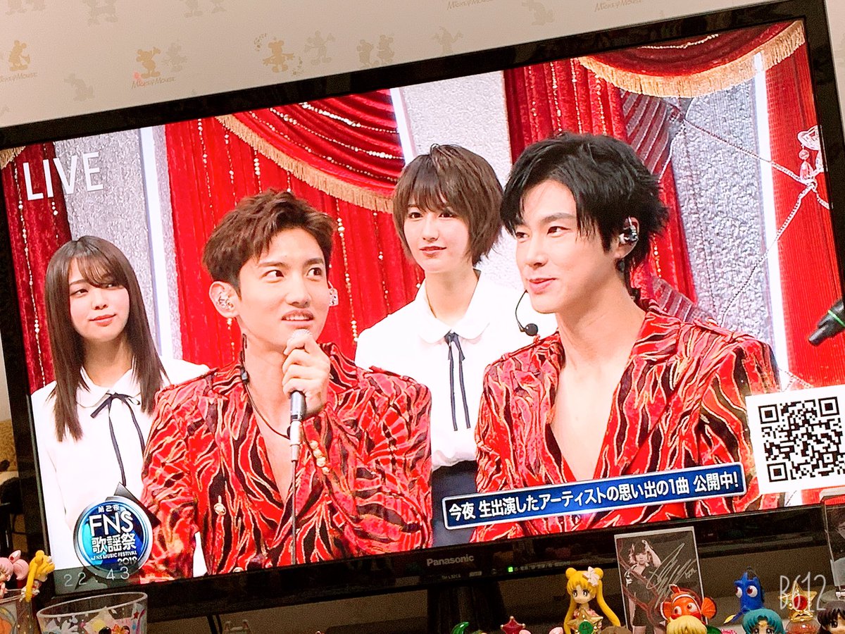 tvxq02's tweet image. ちゃんみん髪伸びた！
最高！

かっこいい😂💓
#東方神起 #東方神起FNS楽しみ 
#FNS歌謡祭