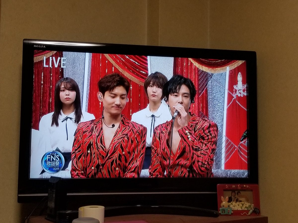 hirokuma0113's tweet image. #東方神起FNS楽しみ
#FNS歌謡祭 　#東方神起
きたきたきた～＼(^o^)／
ドキドキ💓