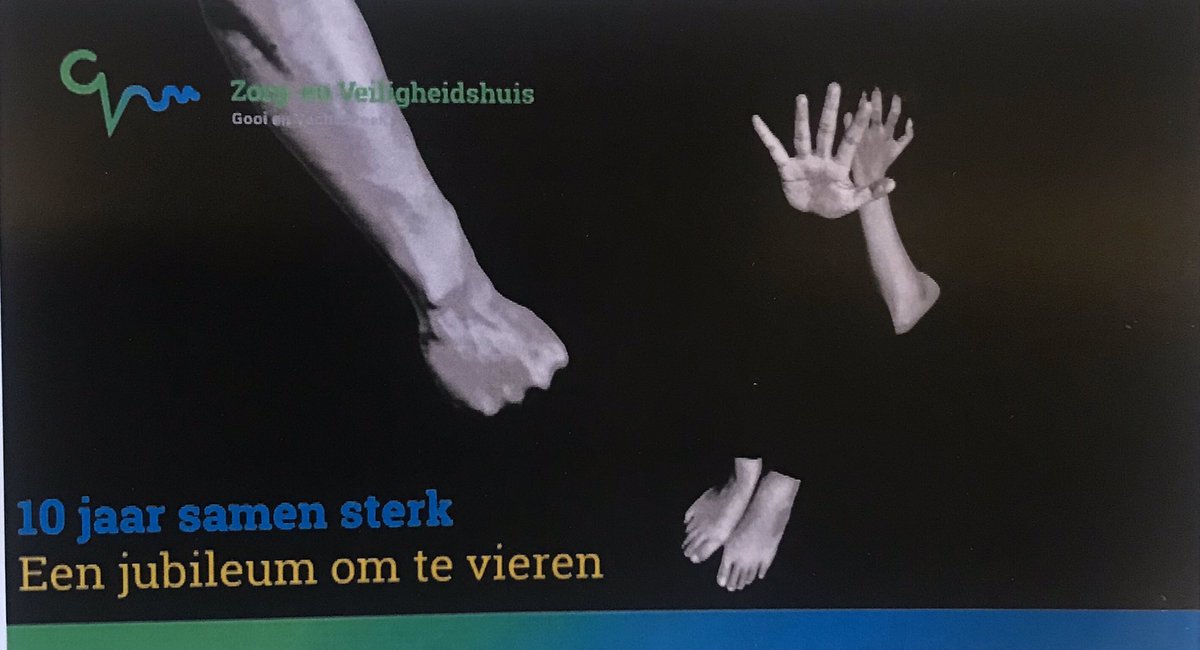ZVHGV's tweet photo. Morgen is het zover! Dan vieren we 10 jaar samen sterk Zorg-en Veiligheidshuis @regioGV! #zvhgv #samensterk https://t.co/7ueByQHXBR