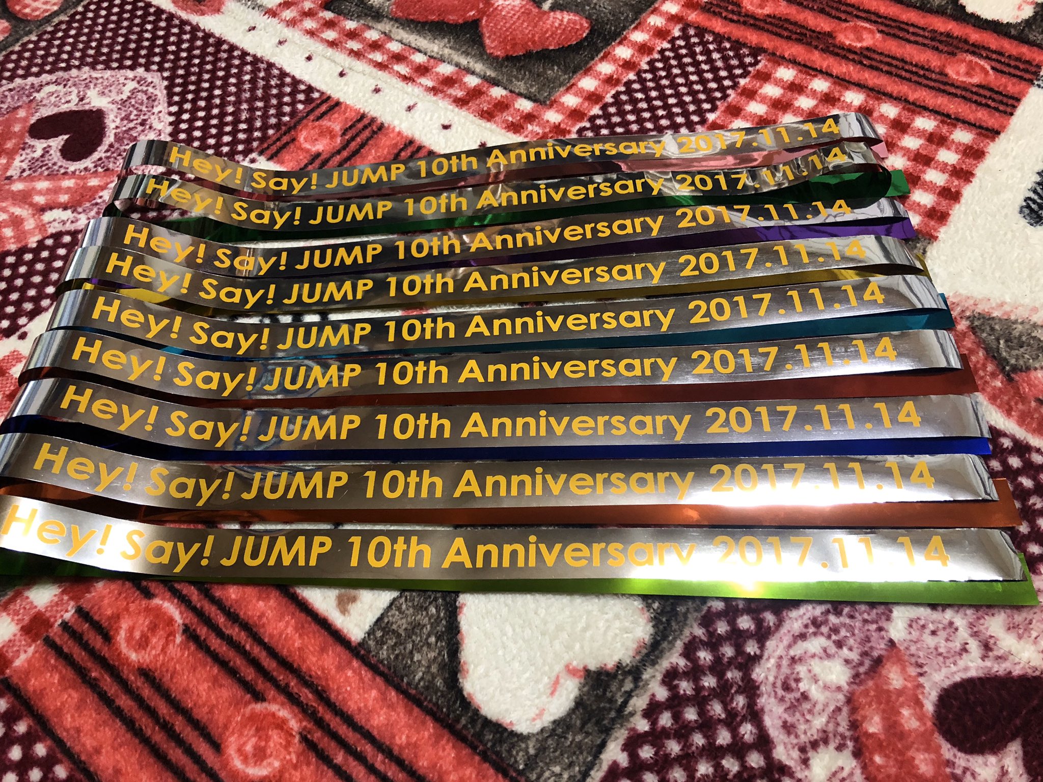 Hey! Say! JUMP 銀テープ