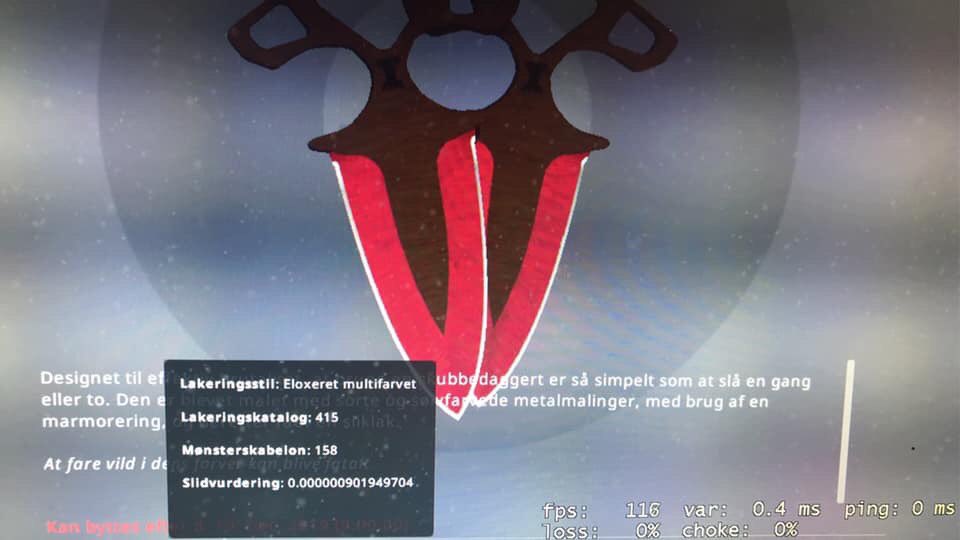 Ohnepixel Someone In A Facebook Group Just Unboxed These 0 Daggers Ruby 5 Lowest Float Knife In Existence