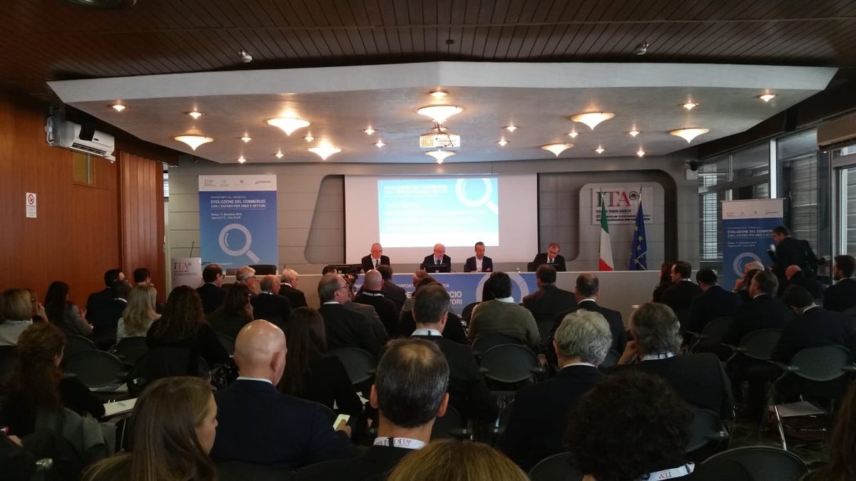 confartigianato's tweet photo. Il Presidente di #Confartigianato, @GiorgioMerletti, a presentazione rapporto commercio estero #IcePrometeia2019: "#Export di artigiani e #pmi a 132 mld nell’ultimo anno. Ruolo #Ice e gioco squadra pubblico-privato fondamentali per sostenere qualità #madeinItaly nel mondo” https://t.co/bkfvJ560rx