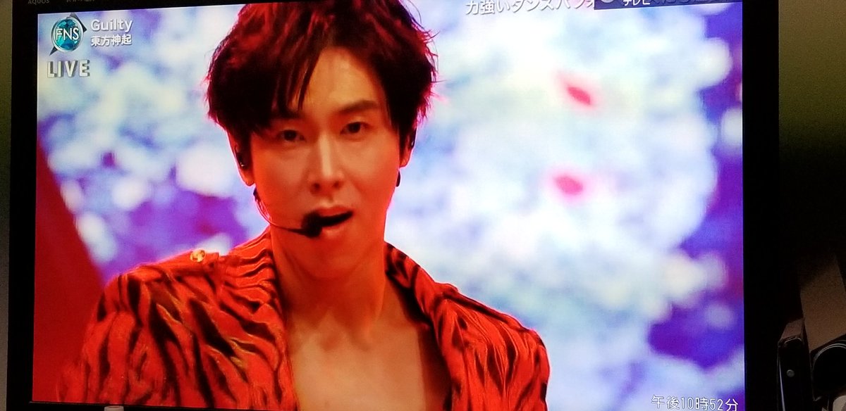 junko0127's tweet image. はだけすぎ💋➰💕
#東方神起
#東方神起FNS