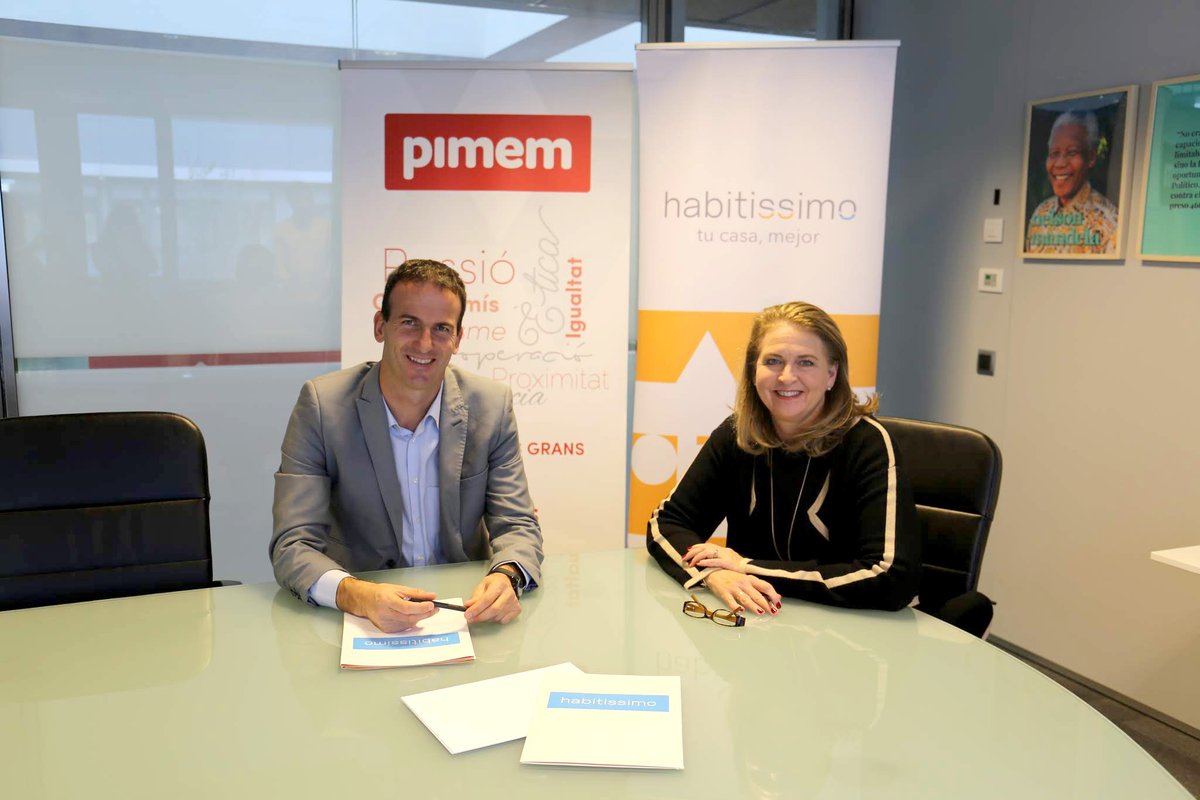 habitissimo's tweet image. #habitissimo y @pimemdigital firman un acuerdo para impulsar la digitalización de las pymes 👉 bit.ly/pimem_y_habiti…