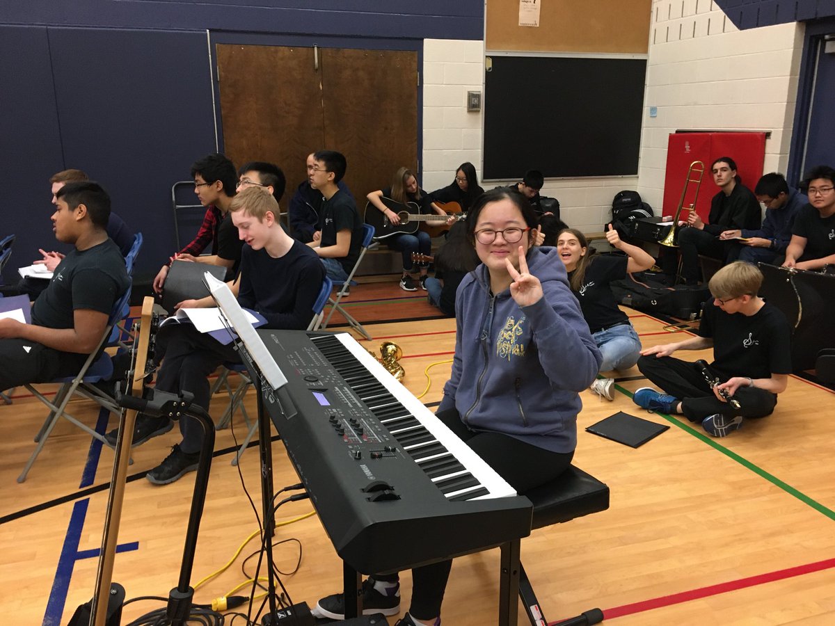 sjam_music's tweet photo. Rise and shine! Ready to rock @ Centennial PS for day 2 of our tour! #tour2019 https://t.co/i895jcBnGB