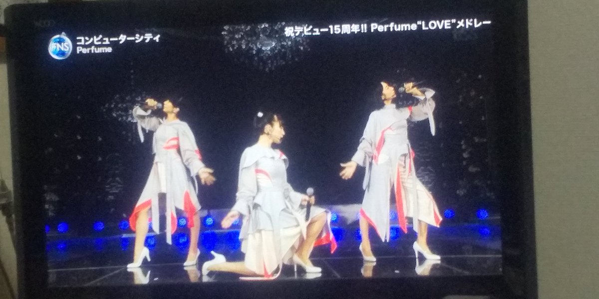 teku2panda's tweet image. 出ましたな☺️

#FNS歌謡祭2019第2夜 
#Perfume15周年FNSスペシャルメドレー