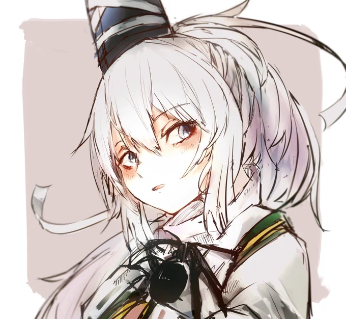 #深夜の真剣お絵描き60分一本勝負 
ちゃんふと 