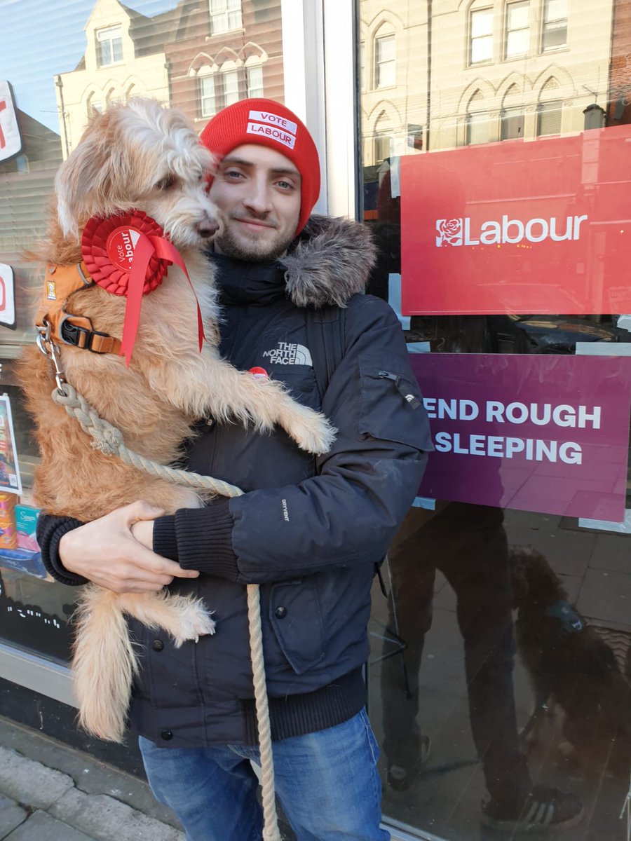 TommyCorbyn's tweet photo. Just 32 hours left to change the course of history and elect the most transformative, radical Labour government this country has seen for generations.

1 - Wear red
2 - Go to https://t.co/LmfqHMCHZ5
3 - Campaign in your nearest marginal
4 - Post a pic on social media https://t.co/KdRIEXaRaL