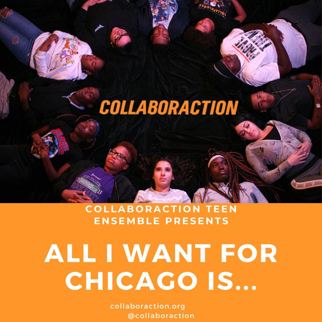 SwankPR's tweet image. #MediaRSVP here swankpublishing.wufoo.com/forms/z9l2pzf1… to capture the Youth Ensemble Led production presented by @Collaboraction "All I Want For Chicago Is..." happening December 13, 2019, 7pm - Hit us up (info@swankpublishing.com) if you need additional details!