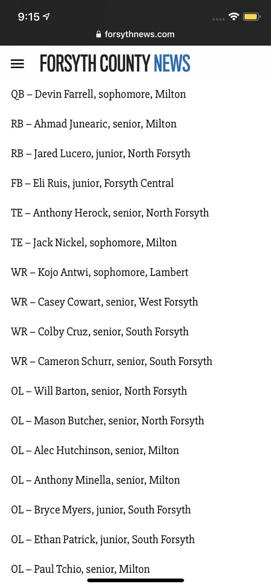 Kojo_Antwi2's tweet image. First team all region WR!!@RecruitGeorgia @CoachGordonLHS @Marc_Schneider @CoachGordonLHS