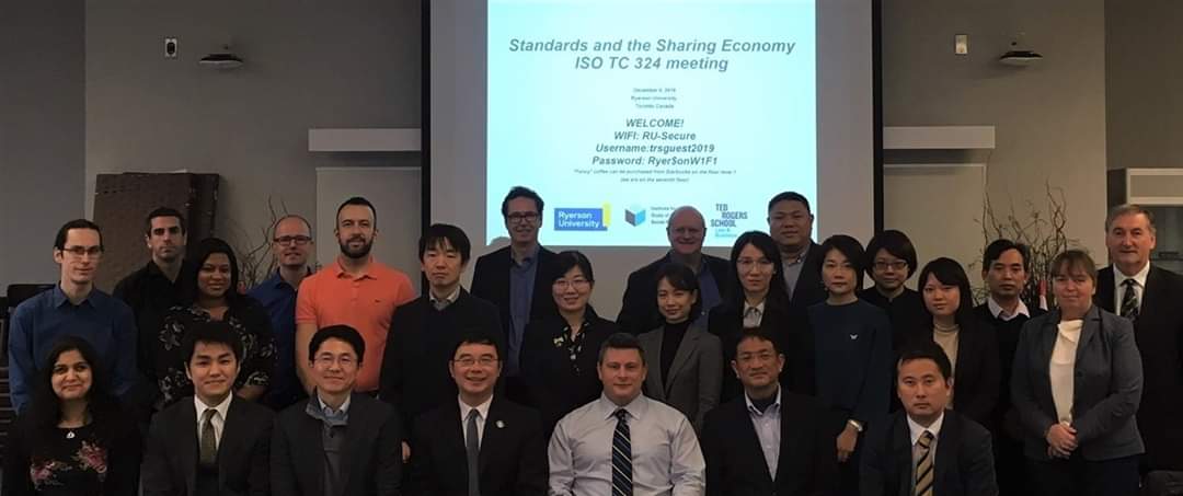 ClaudioBarella's tweet photo. 2019-12-11: Toronto - ISO/TC 324 Sharing Economy Meeting 3rd Day: we continue to work for the new ISO/WD 24561 "Sharing Economy - Terminology and Principles" International Standard for will have inside it for the benefit of the entire International Community. https://t.co/pjqblhNgeC