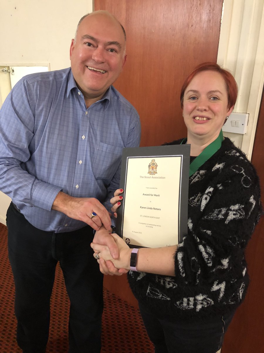 TerryTpk11's tweet photo. Very pleased to present Karen Notaro with her Award for Merit for her outstanding work as a former DC, and now DCC, well done Karen, Congratulations https://t.co/kOVFBBJSoG