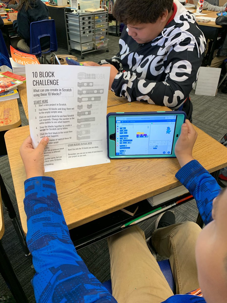 Heather Anguiano (@tresanguianos) on Twitter photo Mrs Bui’s sixth grade TOP class engaged in <a href="/scratch/">Scratch Team</a> activities for an #HourofCode2019! <a href="/cusdSTEM/">CUSD STEM</a> <a href="/ChandlerUnified/">Chandler Unified School District</a> Mrs Bui’s sixth grade TOP class engaged in <a href="/scratch/">Scratch Team</a> activities for an #HourofCode2019! <a href="/cusdSTEM/">CUSD STEM</a> <a href="/ChandlerUnified/">Chandler Unified School District</a>