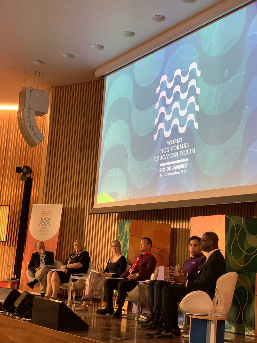 Declaration session of the World Non-Formal Education Forum in Rio - Brazil. A great moment for Scouting, a great moment for Non-formal education.  @WorldNFEForum <a href="/worldscouting/">World Scouting</a> #nfeforum