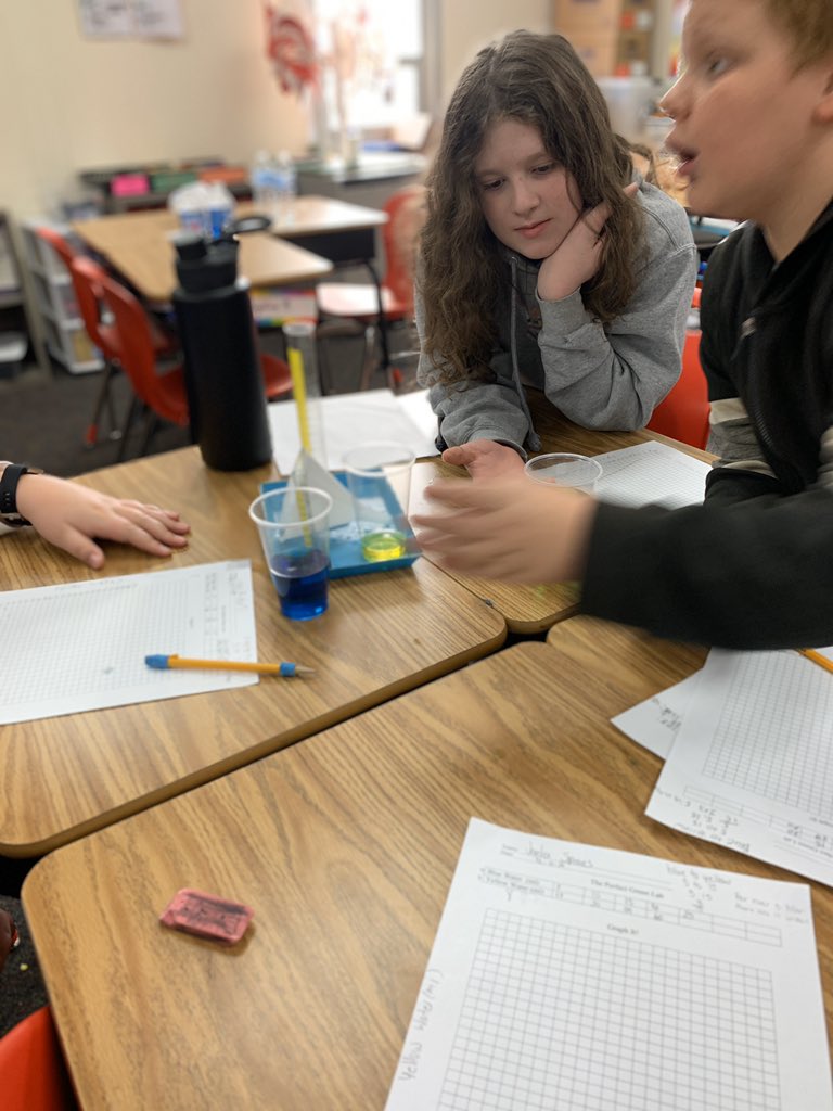 MrsLauraMetz's tweet image. When your ratios are equivalent, you can double and triple (or more) your batches, and they will make the same shade of color! @bianca_imani awesome lesson! Where does this reasoning apply in your career or life? #ArtInMATH #ScienceInMATH