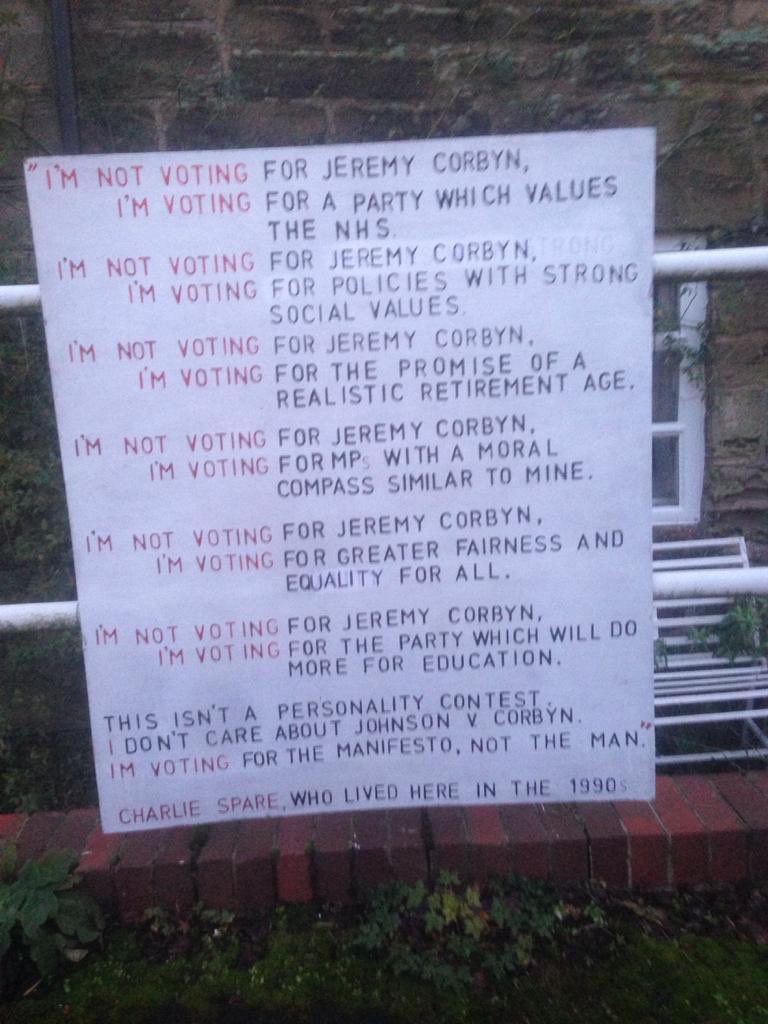 Election campaign at my childhood home. 😍