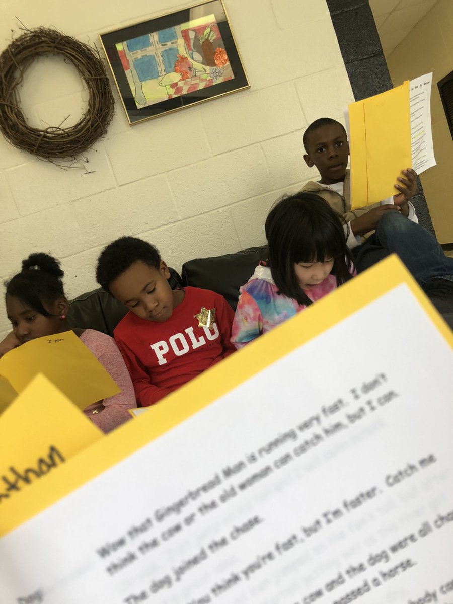 <a href="/karengbeaman/">KGBeaman</a> Gold group Readers Theater practicing the Gingerbread Man! <a href="/SharonSfleming/">Dr. Sharon Fleming</a> <a href="/MrsSturkie2018/">Taylor Sturkie</a> #greatreaders #practicemakesperfect #pathwaystopremier <a href="/RichlandTwo/">Richland School District Two</a> <a href="/KKrapfel/">Kim Krapfel</a>