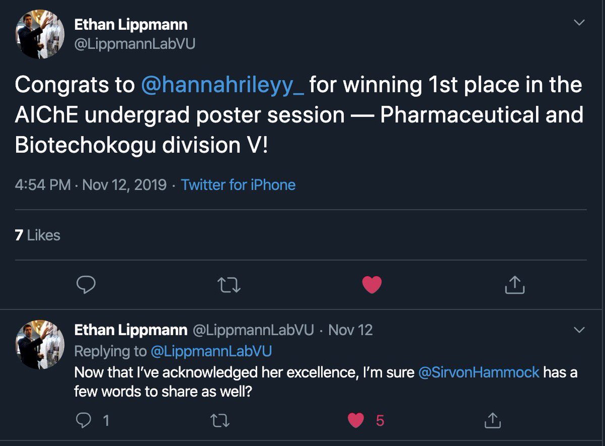 SirvonHammock's tweet photo. 🎶On the first day of science, grad school gave to me a PI who doesn’t proof his tweets.🎶 #biotechokogu
#WillScienceForDonuts
#WillScienceForHolidays
#12DaysOfScience #TistheSeason #TistheScience
@lippmannlabVU
@VUengineering https://t.co/L4U5vEtiHR