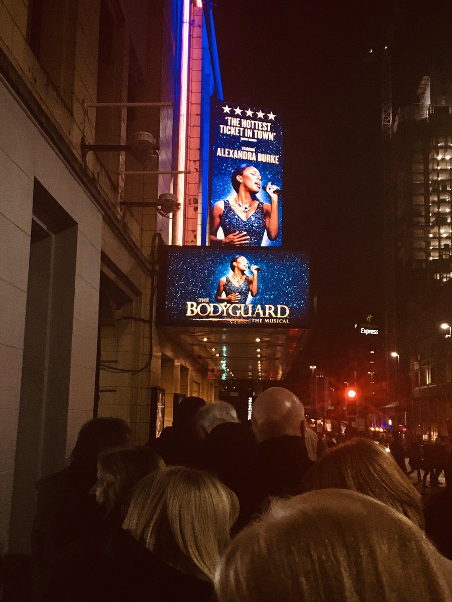 FrancesScott1's tweet photo. I Wanna dance with everybody @PalaceAndOpera for #TheBodyguardMusical #NotOnMyShift #Manchester #AlexandraBurke #TheBodyguardUK #TheBodyguard https://t.co/x1LLlJeKff