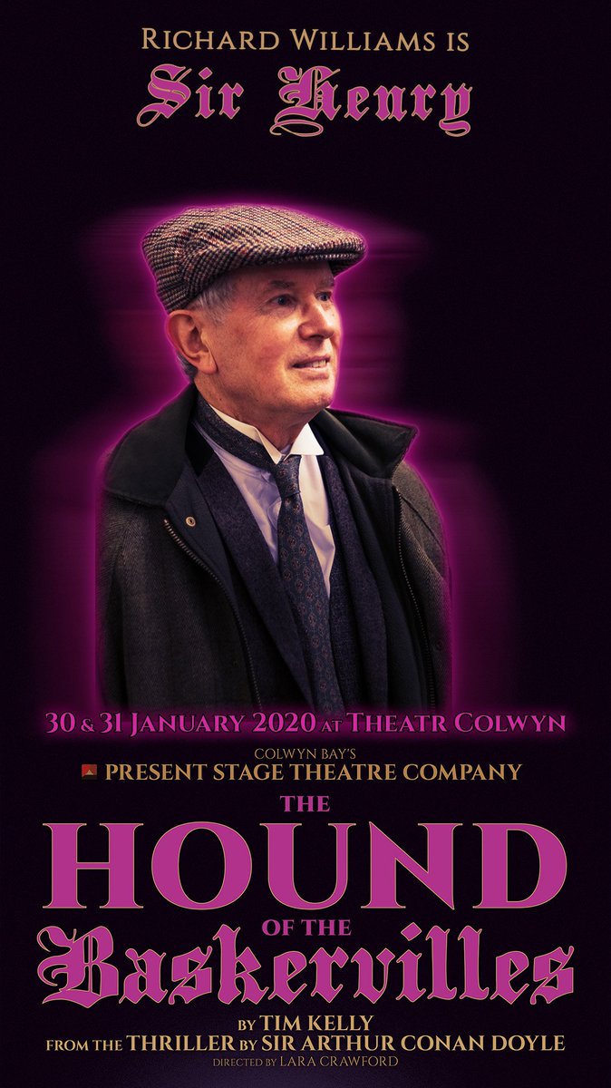 PresentStage's tweet photo. Introducing the second of our characters... Sir Henry played by Richard William's
@TheatrColwyn @PresentStage
Design: @Nathan_Bolland #houndofthebaskervilles #sherlock https://t.co/kJ4l0lnqDf