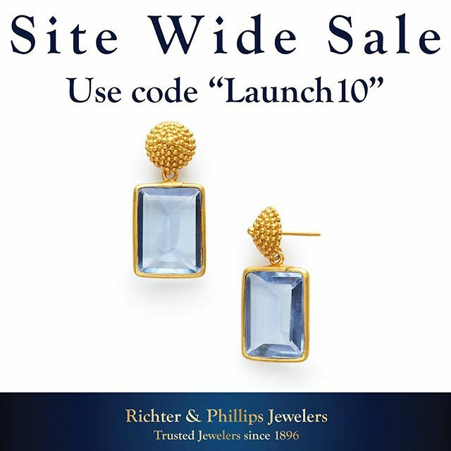 N E W  S I T E  L A U N C H

To celebrate the launch of RichterPhillips.com, we are offering 10% off SITE WIDE!

Browse our online shop and add a little sparkle to your holiday!

The sale is today - Friday only (and did we mention - FREE shipping!) U… ift.tt/2LKG4Qq