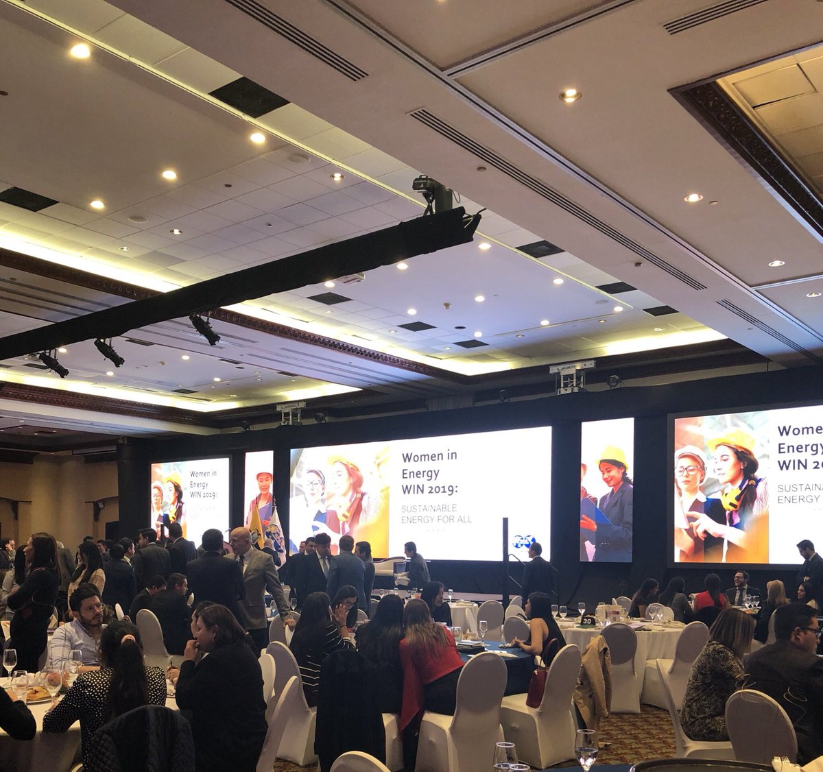 IOA_Energy's tweet photo. Special thanks to Mr. @FLBen_VM for the invitation to @Jacsanc @iamericas to participate and collaborate in this wonderful event that had the presence of #energy professionals in the country and from abroad. #WomeninEnergy #WIN2019 https://t.co/z1lM1tVYqU