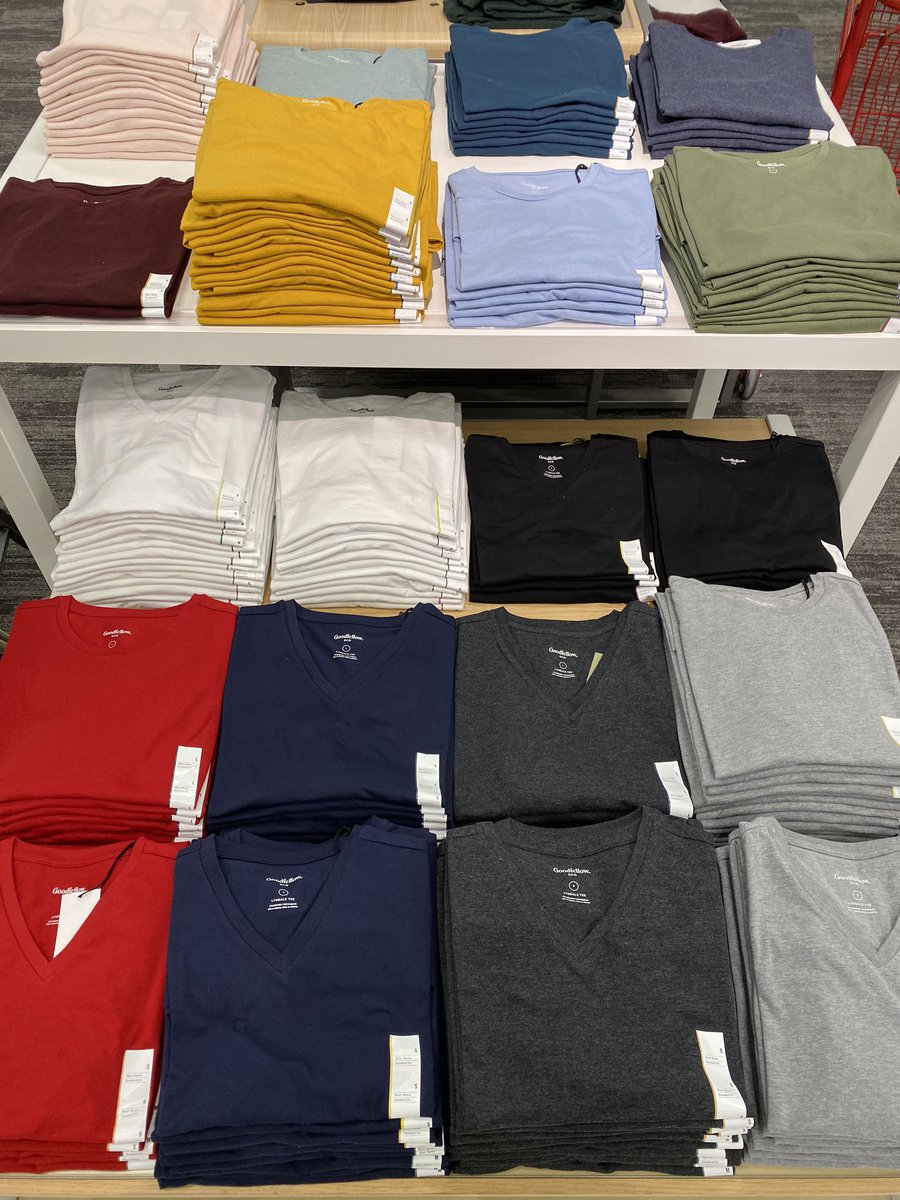 Kiera Mosley (@vmkm_target1465) on Twitter photo *Singing Outcast — So Fresh & So Clean Clean*‼️
🥳whew! Tags tucked..signs left justified..crisp folds🤩😏
Look at the crispiness happening on our men’s floorpad today! #G195isReigningMen <a href="/settoselltarget/">Heather Fountain</a> <a href="/jamaal_edwards/">Jamaal Edwards</a> *Singing Outcast — So Fresh & So Clean Clean*‼️
🥳whew! Tags tucked..signs left justified..crisp folds🤩😏
Look at the crispiness happening on our men’s floorpad today! #G195isReigningMen <a href="/settoselltarget/">Heather Fountain</a> <a href="/jamaal_edwards/">Jamaal Edwards</a>