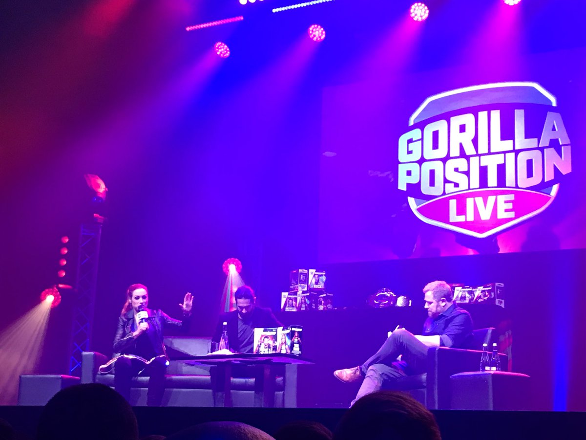 #WWEGPLive is neat.  <a href="/WWEGP/">Gorilla Position</a> <a href="/BeckyLynchWWE/">Rebecca Quin</a> <a href="/WWERollins/">Seth Rollins</a>