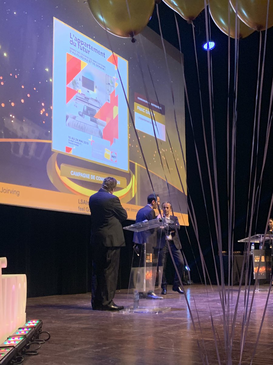 #LSAInno <a href="/darty_fnac/">FnacDarty</a> l’appartement du Futur. 5000 clients en une soirée ont réservé ! Scoop ça va tourner dans toute la France
