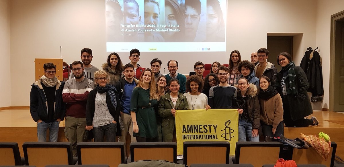 It was a real pleasure meeting you in Trento, @YnelUbaldo! Safe journey &amp; let's keep fighting for environmental and human rights <a href="/amnestyitalia/">Amnesty Italia</a> #Write4Rights