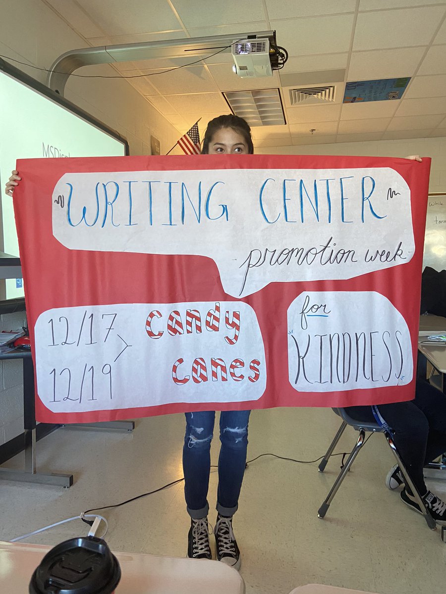 RVHSWriting's tweet image. What’s up Riverside! We’re coming out with a brand new promotional week during the holiday season!