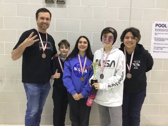 TCDSB's tweet image. Congratulations to the winners of the elementary cardboard boat races today: 1st--@stambroseces, 2nd-- @StCeciliaCS , 3rd-- @HolyNameTCDSB #skillscanada