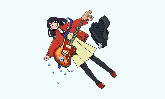 「エレキギター ジャケット」のTwitter画像/イラスト(古い順)