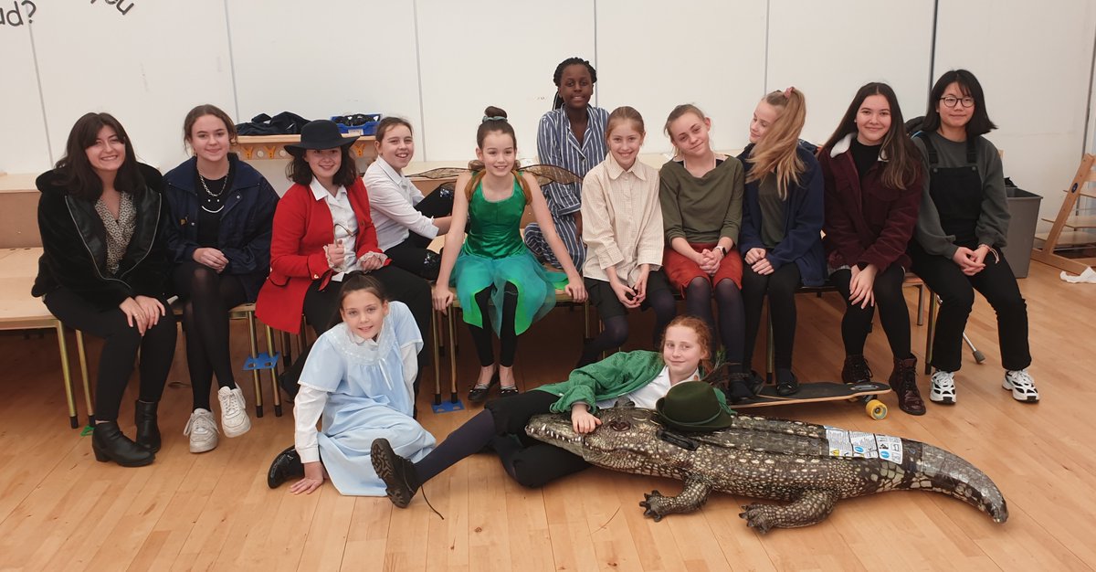 Norwich High School for Girls performed the pantomime Peter Pan at our school today. They were fantastic.