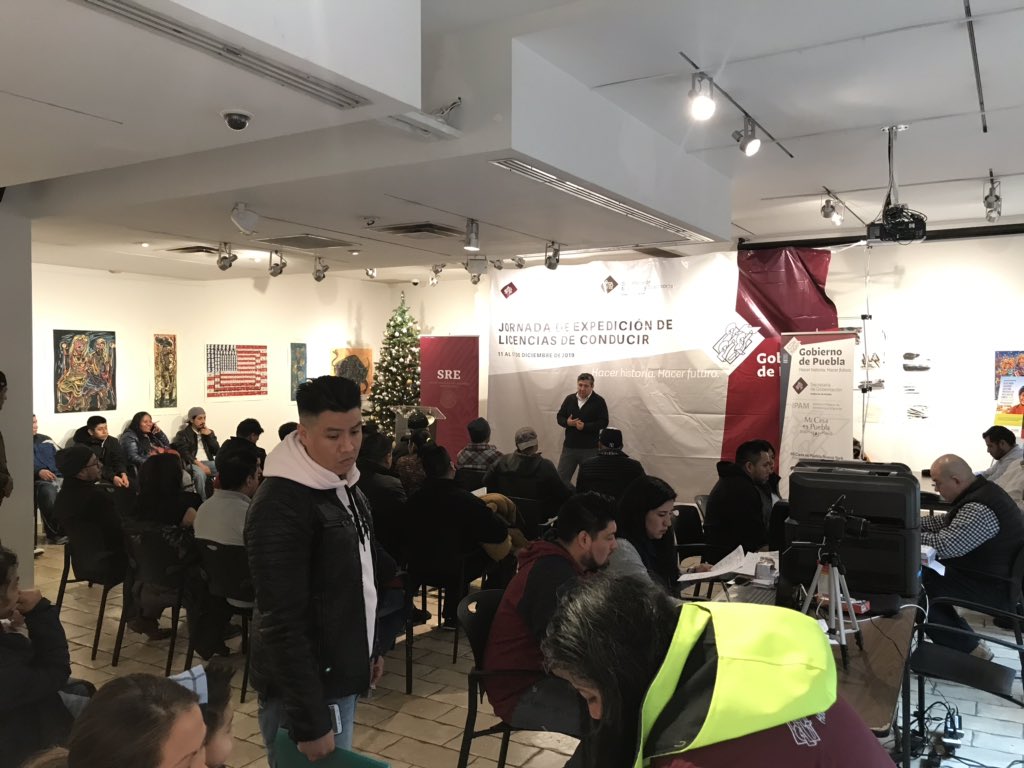 Jornada de expedición de licencias de conducir para la comunidad #migrante #Poblana en la urbe de hierro #NY
