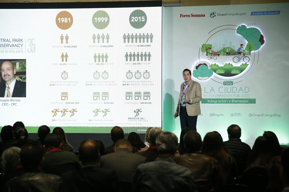 ForosSemana's tweet photo. @ANPRMexico @Bogota @GrupoEnergiaBog @IDRD #ParquesQueTransforman | "El parque en cualquiera de sus dimensiones es la instalación pública para recrearnos y tener vida pública", Luis Romahn, presidente de @ANPRMexico
#ForosSemana @Bogota
@GrupoEnergiaBog @IDRD
#EnVivo https://t.co/NWgTMqMA9r https://t.co/mBXXUzmQ6w