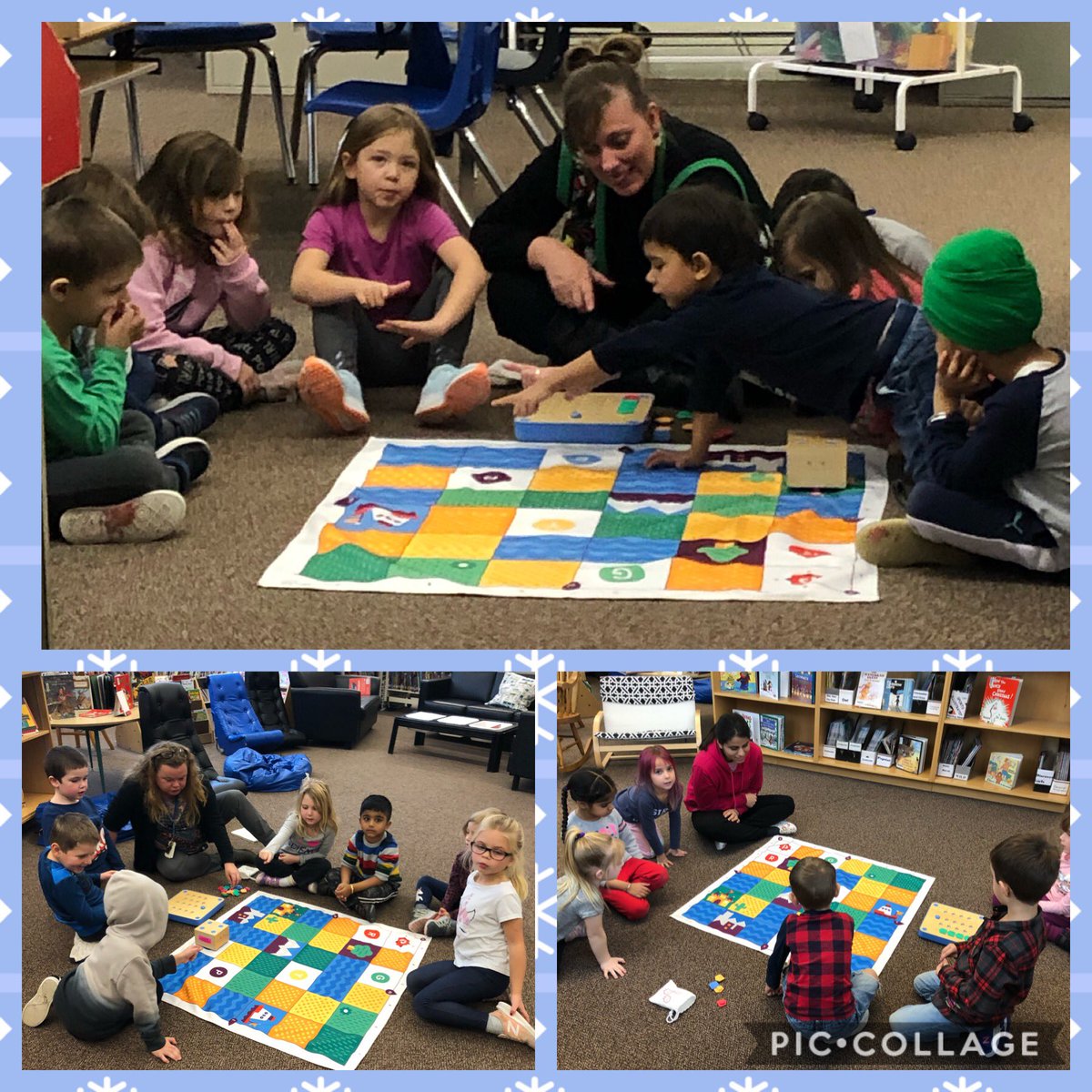 WSPS_Library's tweet image. #tvdsbhoc @WinchesterPS has been coding all month #monthofcode Our K, primary students and their teachers having been partnering in our LLC to code with Cubetto! #tvdsbLLC