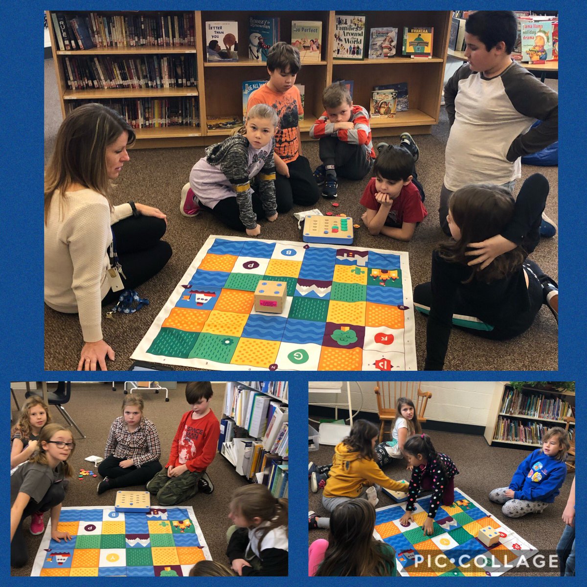 WSPS_Library's tweet image. #tvdsbhoc @WinchesterPS has been coding all month #monthofcode Our K, primary students and their teachers having been partnering in our LLC to code with Cubetto! #tvdsbLLC