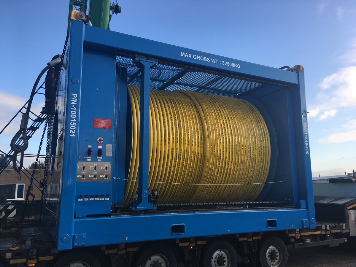 HcsSubsea's tweet image. Another refurbished #umbilical #reeler leaves our workshop upgraded and looking &quot;as new&quot;.  Few would guess it&apos;s 15 years old - we only know because we built it back in 2004. #hcssubsea for reliable high endurance assets.

#oilandgas #IWOCS #oil #gas