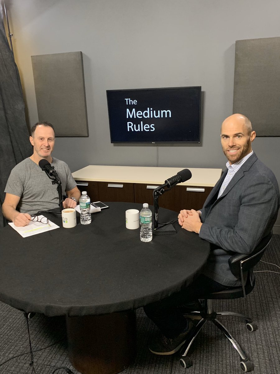 hbamediatech's tweet photo. Now recording live! A behind the scenes look at the last episode of #TheMediumRules for 2019! Host @alanbaldachin is interviewing Tim Gunderson, VP of Partnership @cartainc! https://t.co/XBuF2g9JiF
