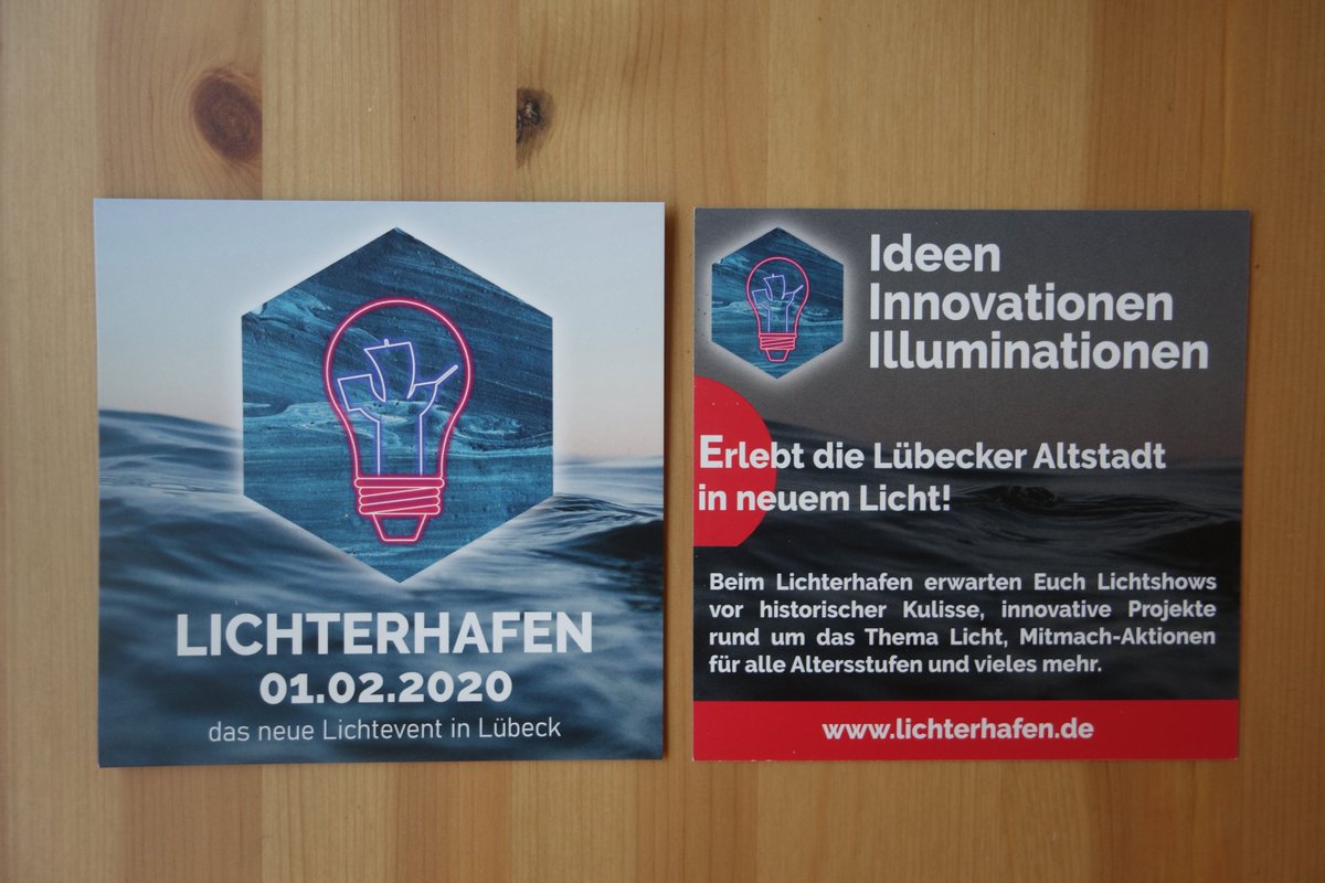 TZL_Luebeck's tweet photo. LICHTERHAFEN - 1.2.2020
Stay tuned!
https://t.co/meqMWzxdm1
#Lichterfest #Lichtmarkt #Luebeck #Dänemark #Innovationen #Startups #Trends #Licht #Illuminationen #Lichtshows https://t.co/RgsXQHCrYu
