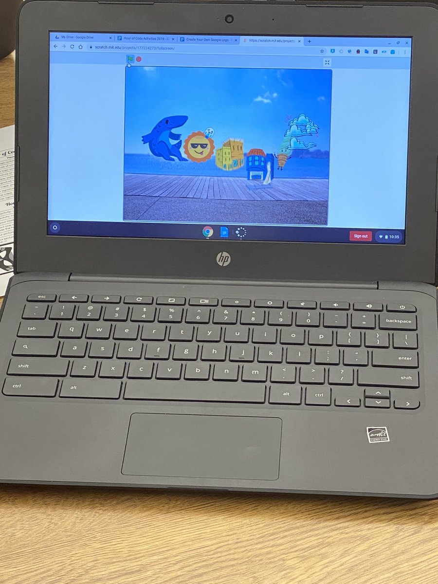 LHSLibraryMedia's tweet image. Coding Google fun!  #HourofCode2019 #FCPShourofcode2019 #CSFirst #ALALibrary