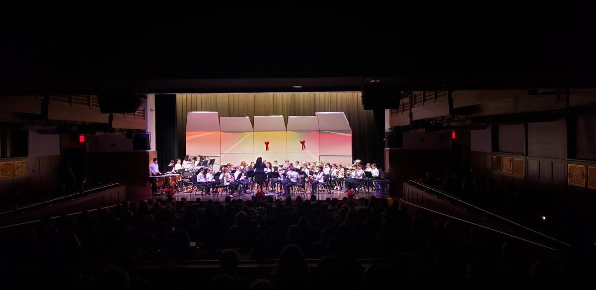 Some of my favorite Light Setups from last nights AWESOME Band concert. 1st time doing the full setup and I think it looks ok! ^_^ The flag &amp; holiday lights are my favorite. Shout out Uma Karkala nice job!!